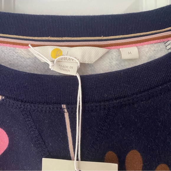 Boden Floral Sweatshirt - Picture 4 of 5